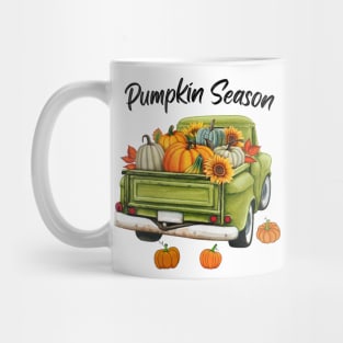 Fall Pumpkin Spice Season Halloween and Thanksgiving Mug